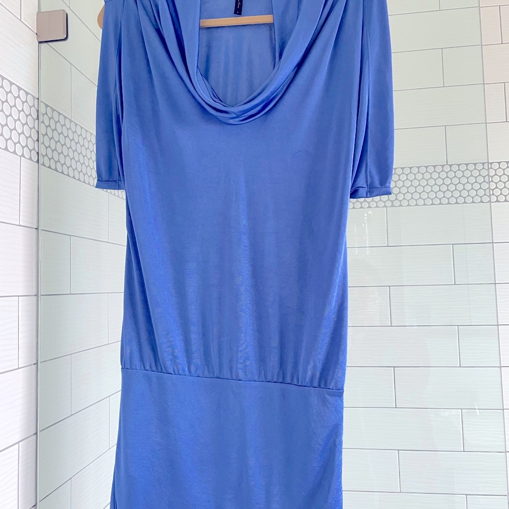 BCBG MaxAzria blue dress